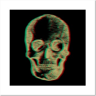 Skull 3D Posters and Art